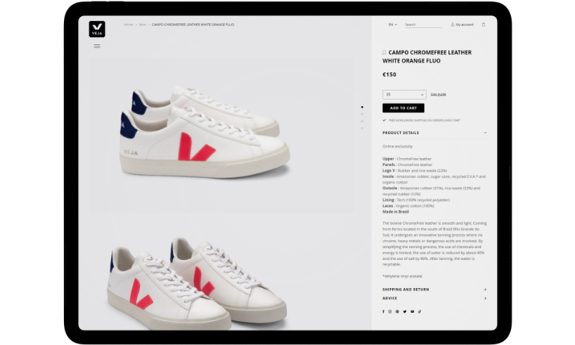 veja store project in figures
