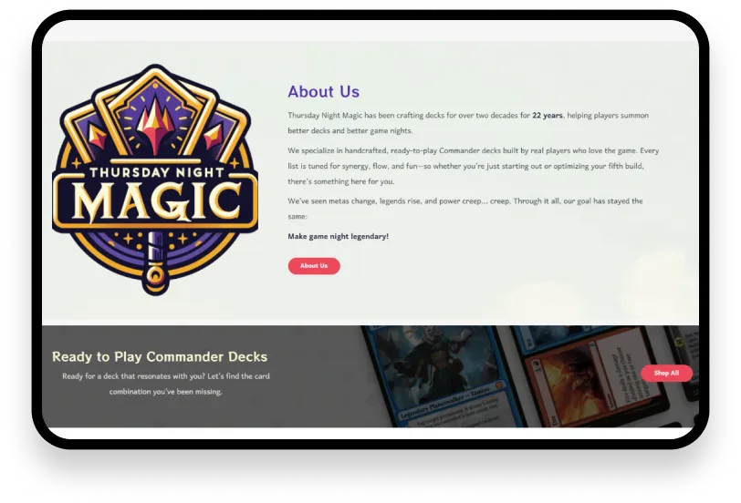 Thursday Night Magic Screens 2