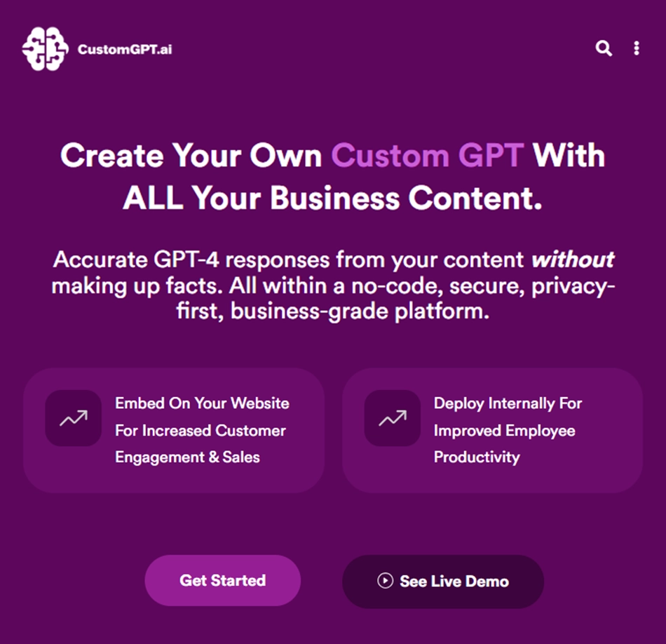 Use of Chat GPT for Chatbots