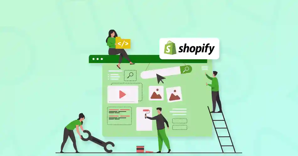 can you set up a shopify store without a template