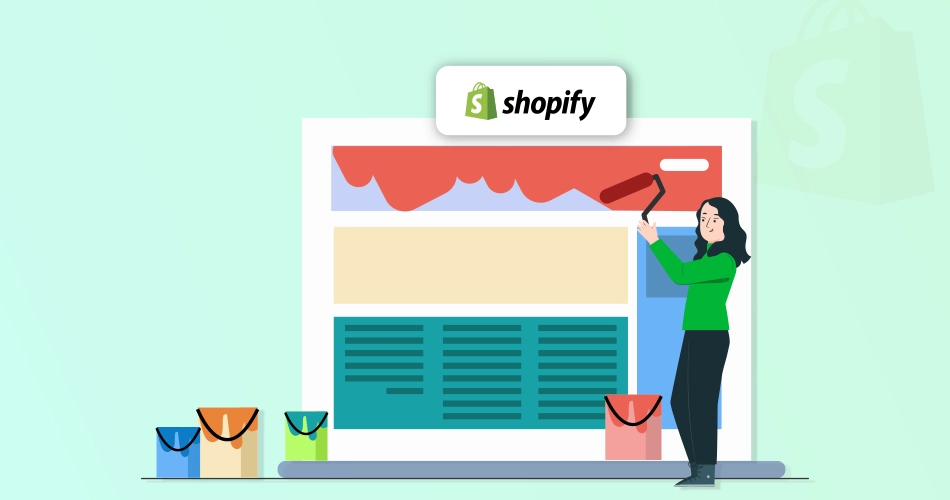 change background color of a section in shopify