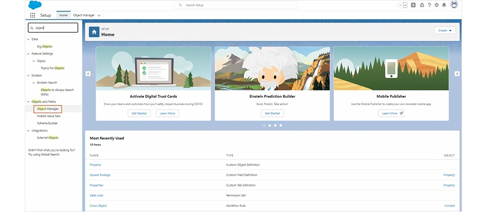 create a custom field
