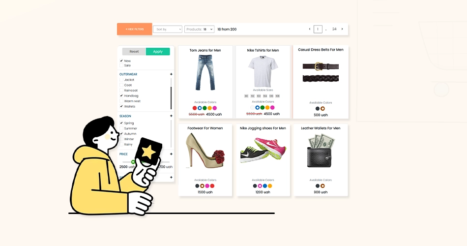 ecommerce filters