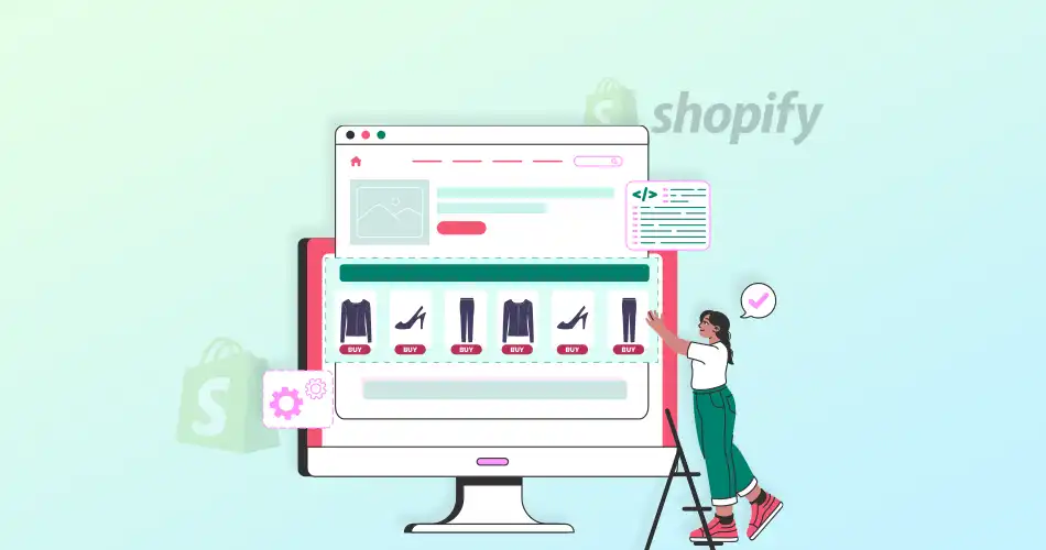 how to add sections to template on shopify