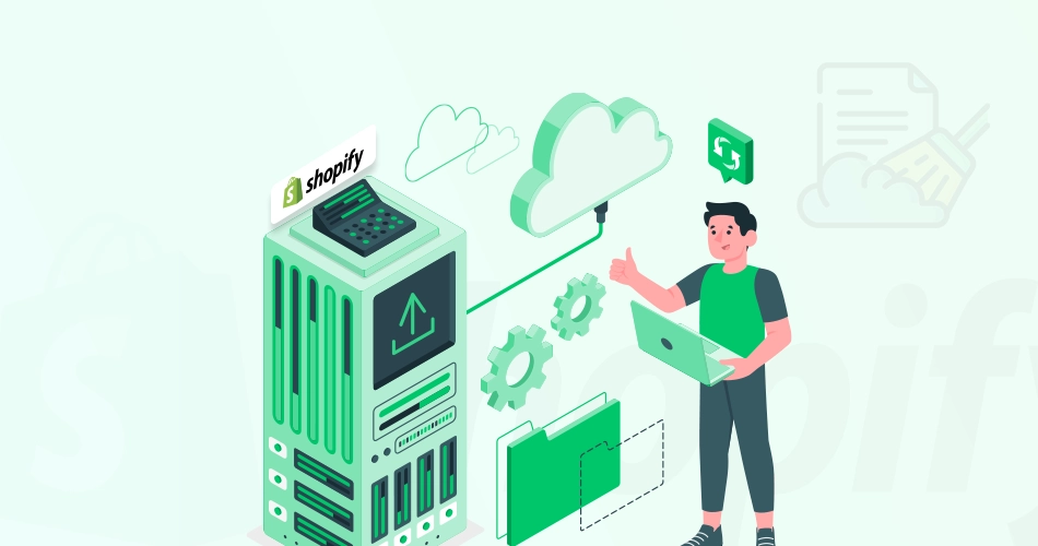 how to clear shopify cache