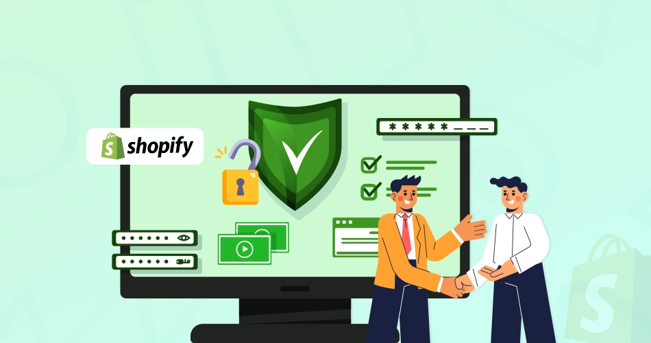 How do you request collaborator access for a Shopify store?