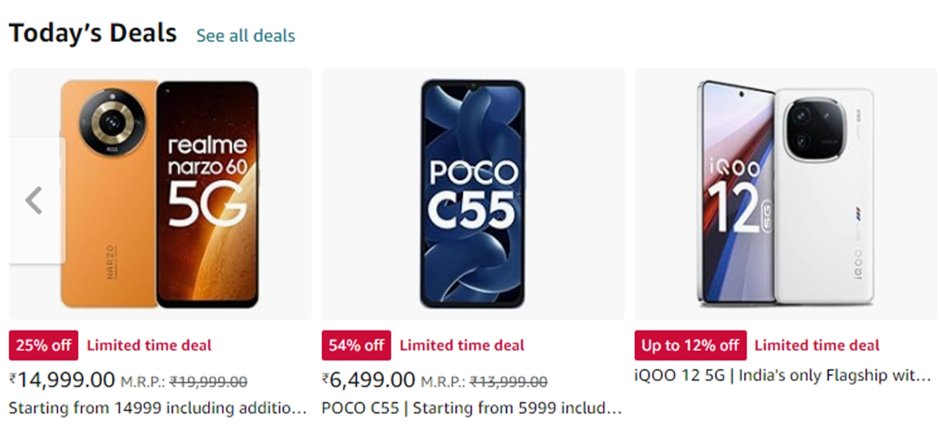 Limited time deals in ecommerce 