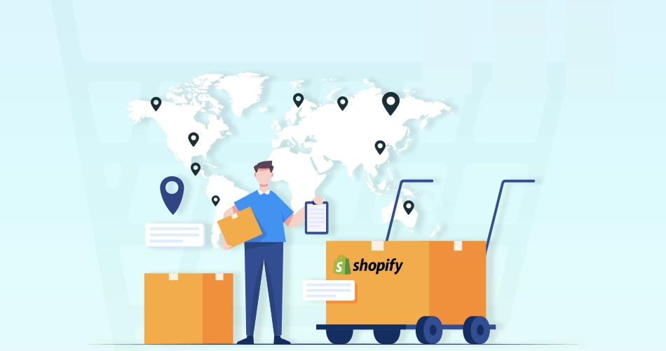 set up shipping shopify