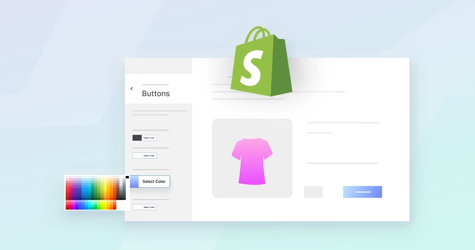 shopify custom button colors