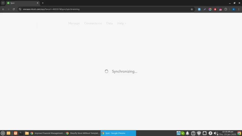 Sync Data