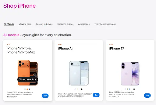 Shop iPhone