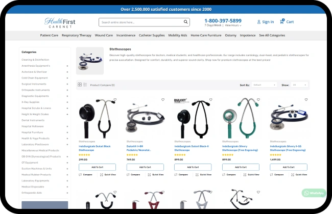 healthfirst-Key features