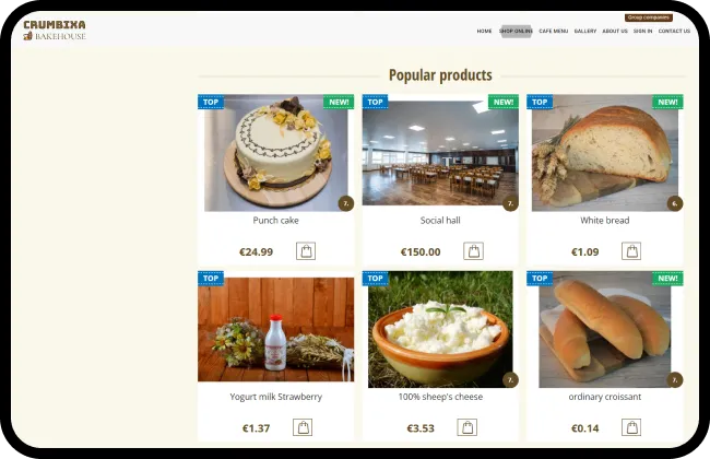 Crumbixa Bakehouse-Applied Technologies
