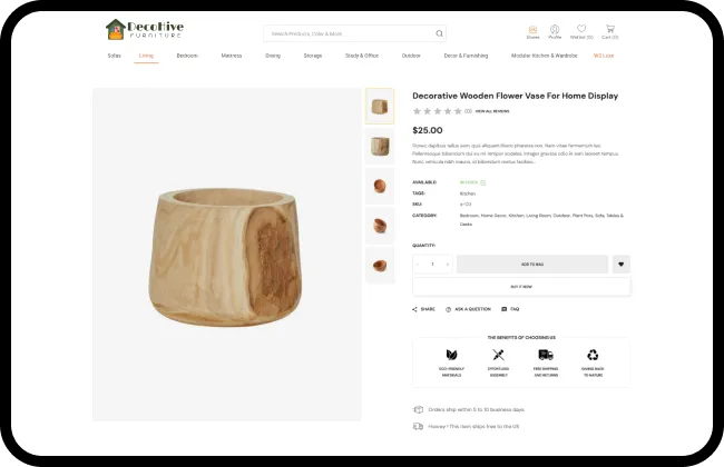 DecoHive Furniture-Projects in Figures