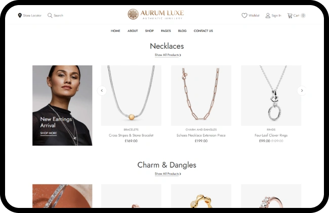 Aurum Luxe-Key features