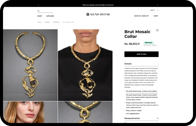 Alexis Bittar Projects in Figures.