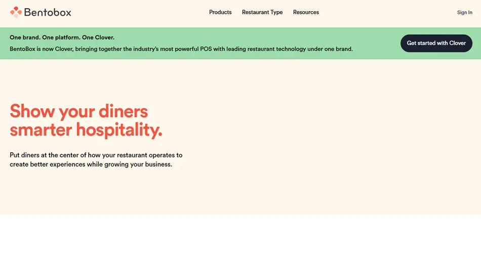 Bentobox Website Design