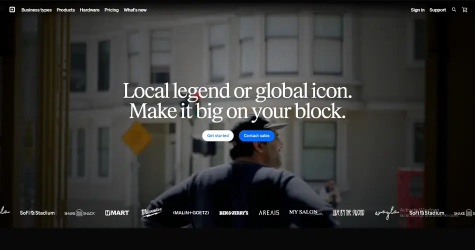 Square Website Design
