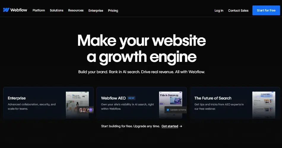 Webflow Website Design