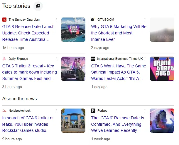 article schema