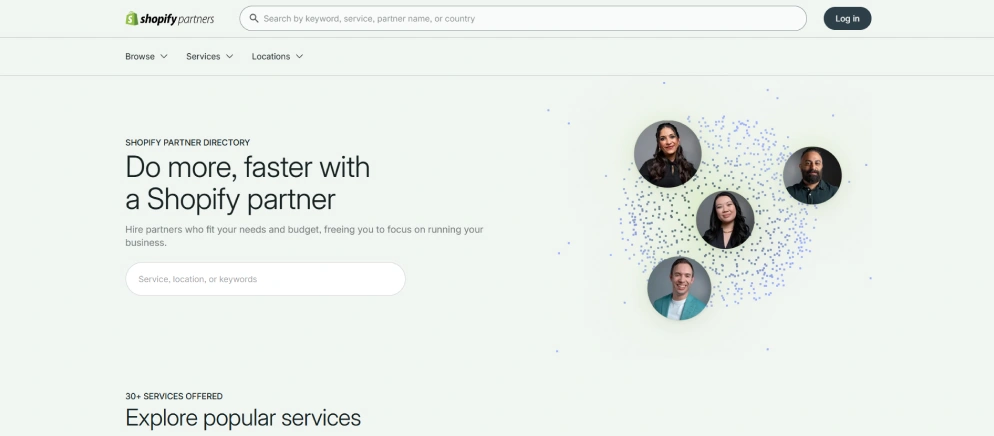 Shopify Partner Directory