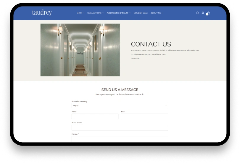 Shopify Jewelry eCommerce Integration Screen 4