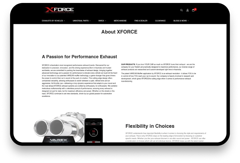Automotive Shopify Migration Screen 3