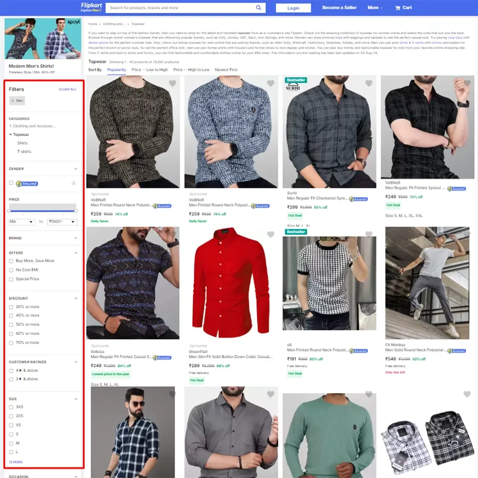 Integrate Faceted Navigation