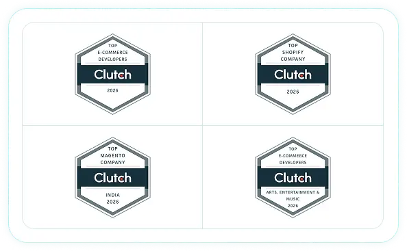 eCommerce Clutch badges