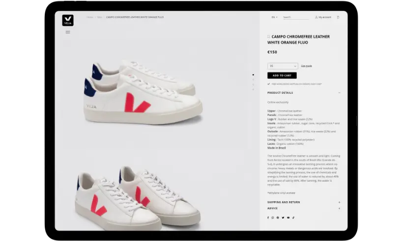 veja store project in figures